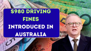 $980 Driving Fines Introduced in Australia
